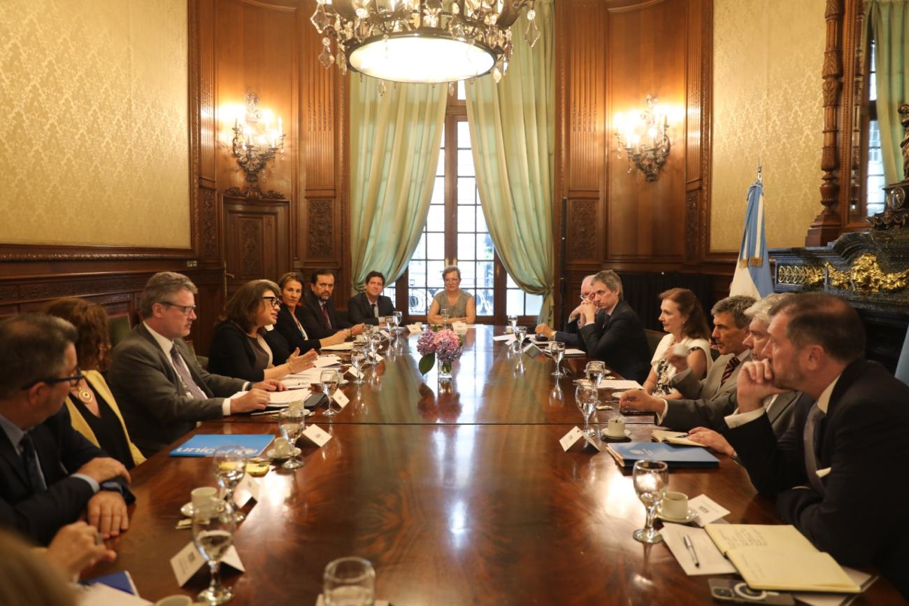 Representantes de oficinas de las Naciones Unidas en la Argentina