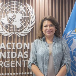 Claudia Mojica, Coordinadora Residente del Sistema de Naciones Unidas en Argentina 